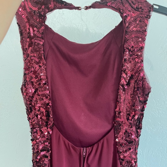 Red Tight cocktail Mini Dress - Picture 2 of 5